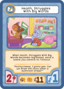 Heath, Struggles With Big Words - Coconutcubbie