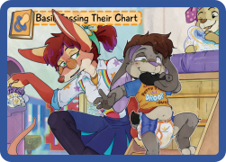 Basil, Tossing Their Chart (Textless) - Set 4-010c