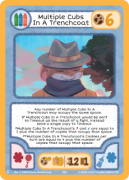 Multiple Cubs In A Trenchcoat - Set 2-084a