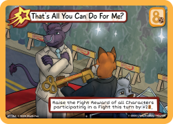 "That's all you can do for me?" - Alioth Fox