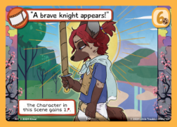"A brave knight appears!" (Full) - Set 2-018b