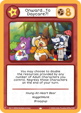 75c - Young-At-Heart Bear / NuggetMunk / BraxyPup