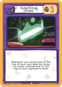 Suspicious Chalk - Set 4-103