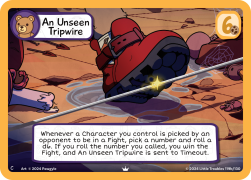 An Unseen Tripwire - Set 3-119