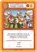 Cacophonous Kazoo Cadets - Set 4-017b - Tacki, Friar & Pawgyle