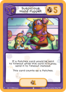 Suspicious Hand Puppet - Set 4-104a