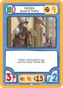 Hates Guard Duty - Set 3-050