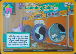 Laundry Cabin (Full) - Little Troubles Missed The Bus-17b