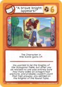 "A brave knight appears!" - Set 2-018a