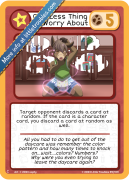 One Less Thing to Worry About - Set 1-99