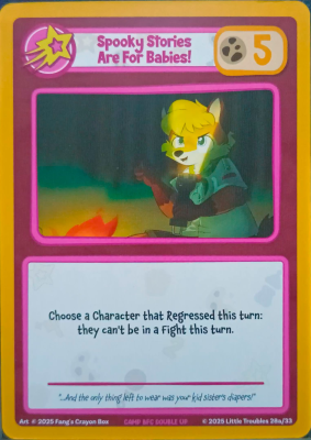 Little Troubles Missed The Bus 28 - Artist: Fang's Crayon Box