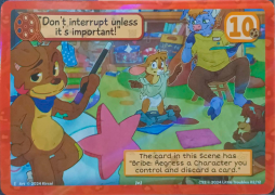 "Don't interrupt unless it's important!" - Cookie Stash 2-02