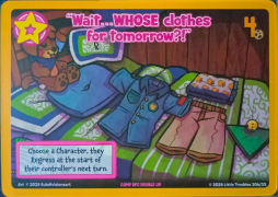 "Wait... WHOSE clothes for tomorrow?!" - Little Troubles Missed The Bus-30b